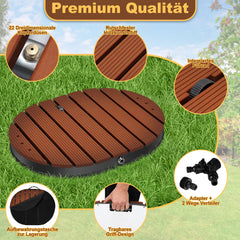 SWANEW Bodendusche, Gartendusche, Dusche Outdoor Pooldusche, rutschfeste Wetterfest Aussendusche