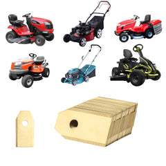 SWANEW Titan Messer Klingen Automower Rostfrei mit Schraube Zubehör Titan Ersatz