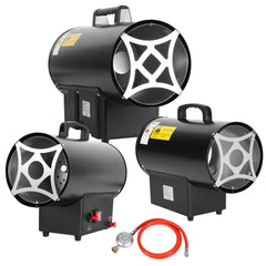 SWANEW Gasheizgebläse 10/15/30kW, Gasheizung für innenräume, Gasheizer, Gas Heizgerät