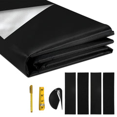 SWANEW Fenster Verdunkelung, Fenster Abdunkeln, Dachfenster Verdunkelung, ohne Bohren, 100-300cm