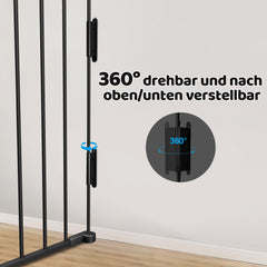 Kaminschutzgitter mit Tür Metall Absperrgitter