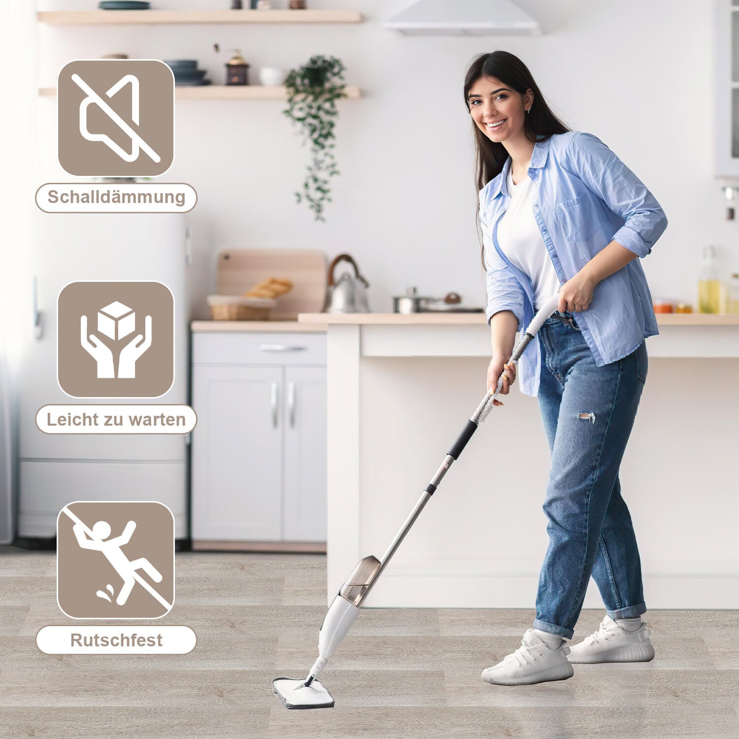 PVC Bodenbelag Selbstklebend