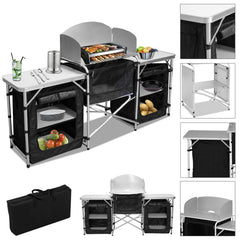 Campingschrank mit Tragetasche