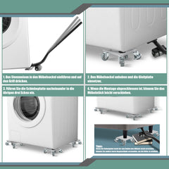 Möbelroller Set Max 600KG