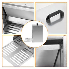 Futterautomat für Hühner mit Trittplatte & Deckel 5 kg