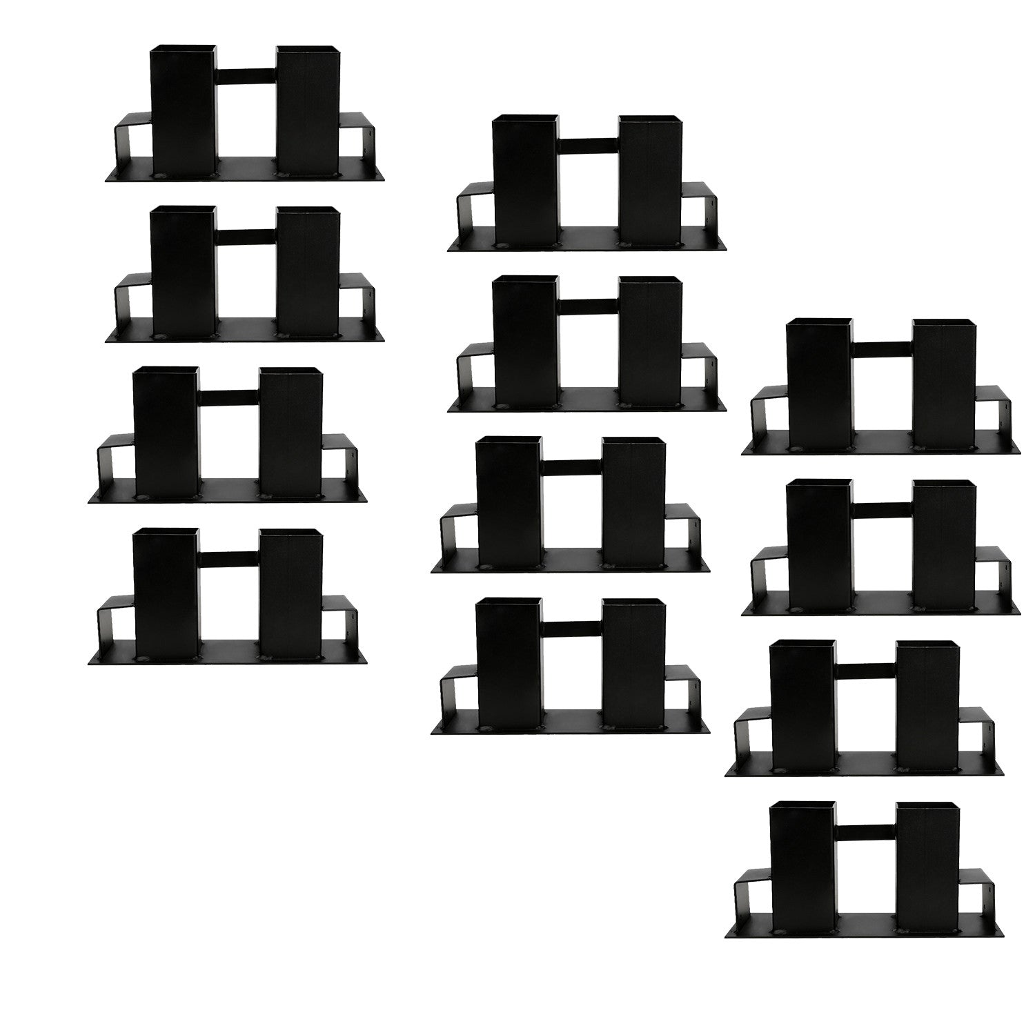 SWANEW Holzstapelhilfe, stabile Holz Stapelhilfe, Brennholz Stapelhilfe, Holzstapelhalter, Kaminholz, Gestell Holz