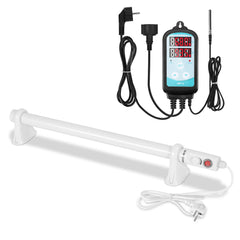 SWANEW Gewächshausheizung mit thermostat, Gewächshaus Elektrische Heizung, Frostwächter Gewächshaus mit eingebautem