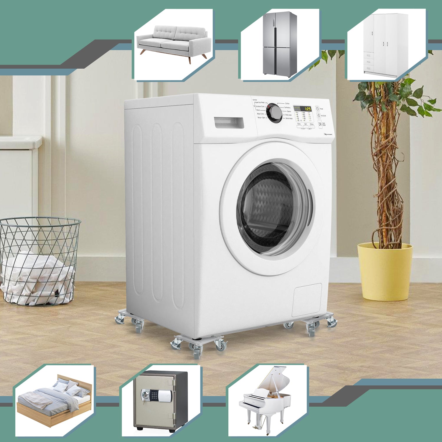 Möbelroller Set Max 600KG