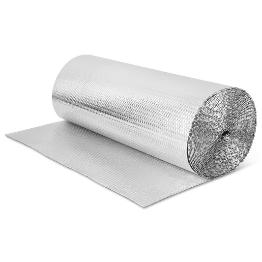 SWANEW Isolierfolie 1M X 30M Heizkörper Reflexionsfolie 30㎡ thermofolie Reflexionsfolie Heizung Dämmfolie Isolierung Wand Isolierfolie Heizung, 200 g/m²