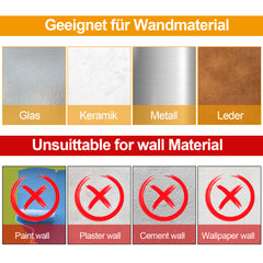 SWANEW Messerhalter Magnetleiste 304 Edelstahl magnetisch Messerleiste 40CM