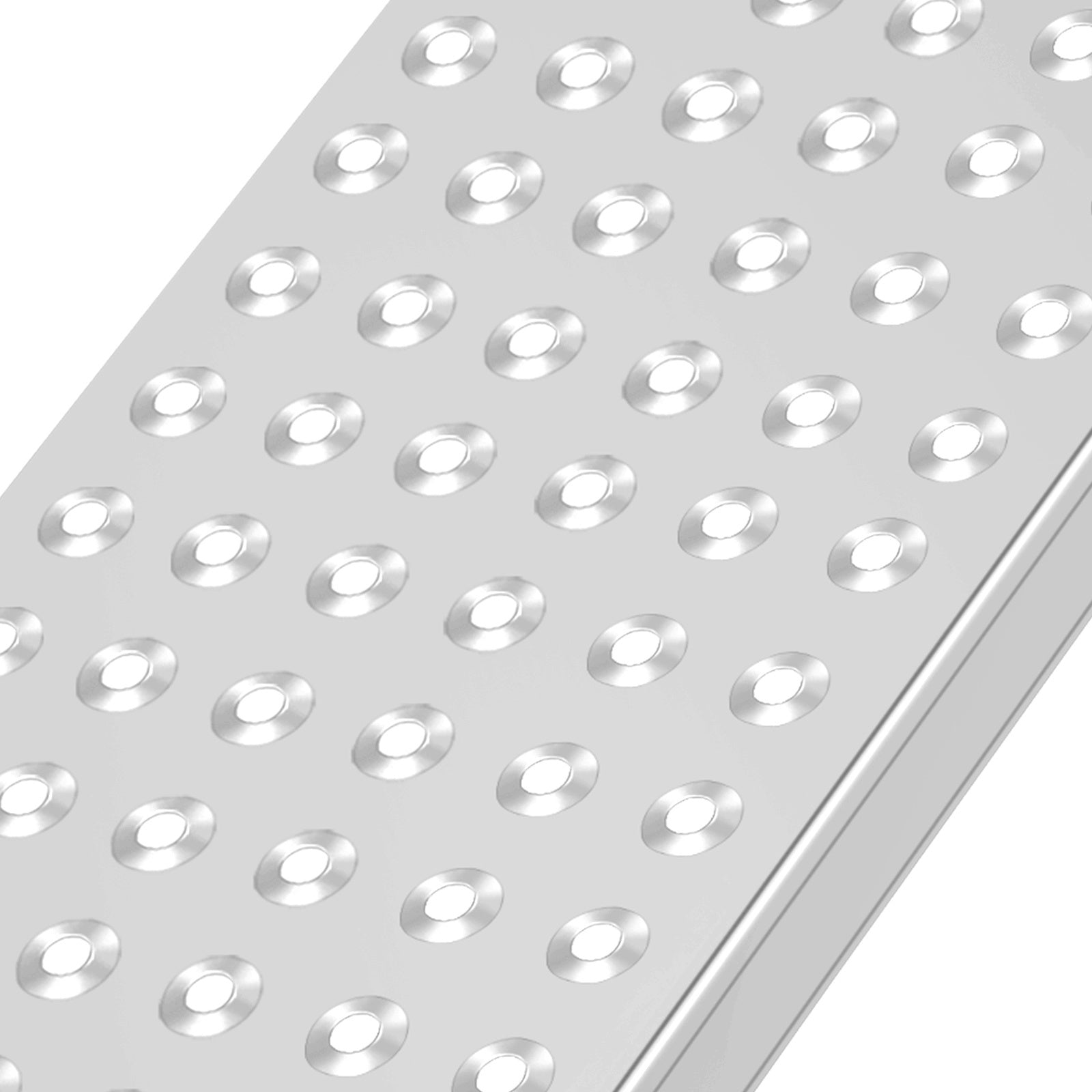 SWANEW 2X Auffahrrampe 160cm, Rutschfeste Verladeschiene Verladerampe 400kg, Auto Laderampe Verzinkter Stahl