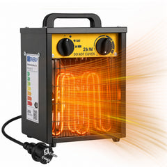 SWANEW Heizlüfter 2000W, 3000W, Bauheizer mit Metallgehäuse