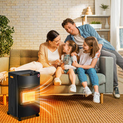 SWANEW Gasheizofen, 4,2 kW Gas Heizstrahler für Propan & Butan