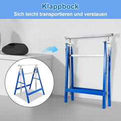 SWANEW Gerüstbock, Arbeitsbock Höhenverstellbar 7-stufig (80-130cm)