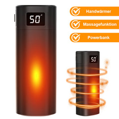 SWANEW 2x Handwärmer Elektrisch, Taschenwärmer, 10000mAh USB Wiederaufladbar
