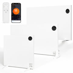 SWANEW Infrarotheizung 400/750/1000W, mit Thermostat und Fernbedienung