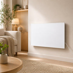 SWANEW Infrarotheizung 300W/500W/960W Wand- & Standmontage, Thermostat 5–50°C
