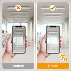 SWANEW LED Feuchtraumleuchte 18W/24W, 120cm/150cm Wannenleuchte, Kaltweiß/Neutralweiß, Doppelt T8 LED Werkstattlampe, Röhrenlampe IP65 Wasserfest