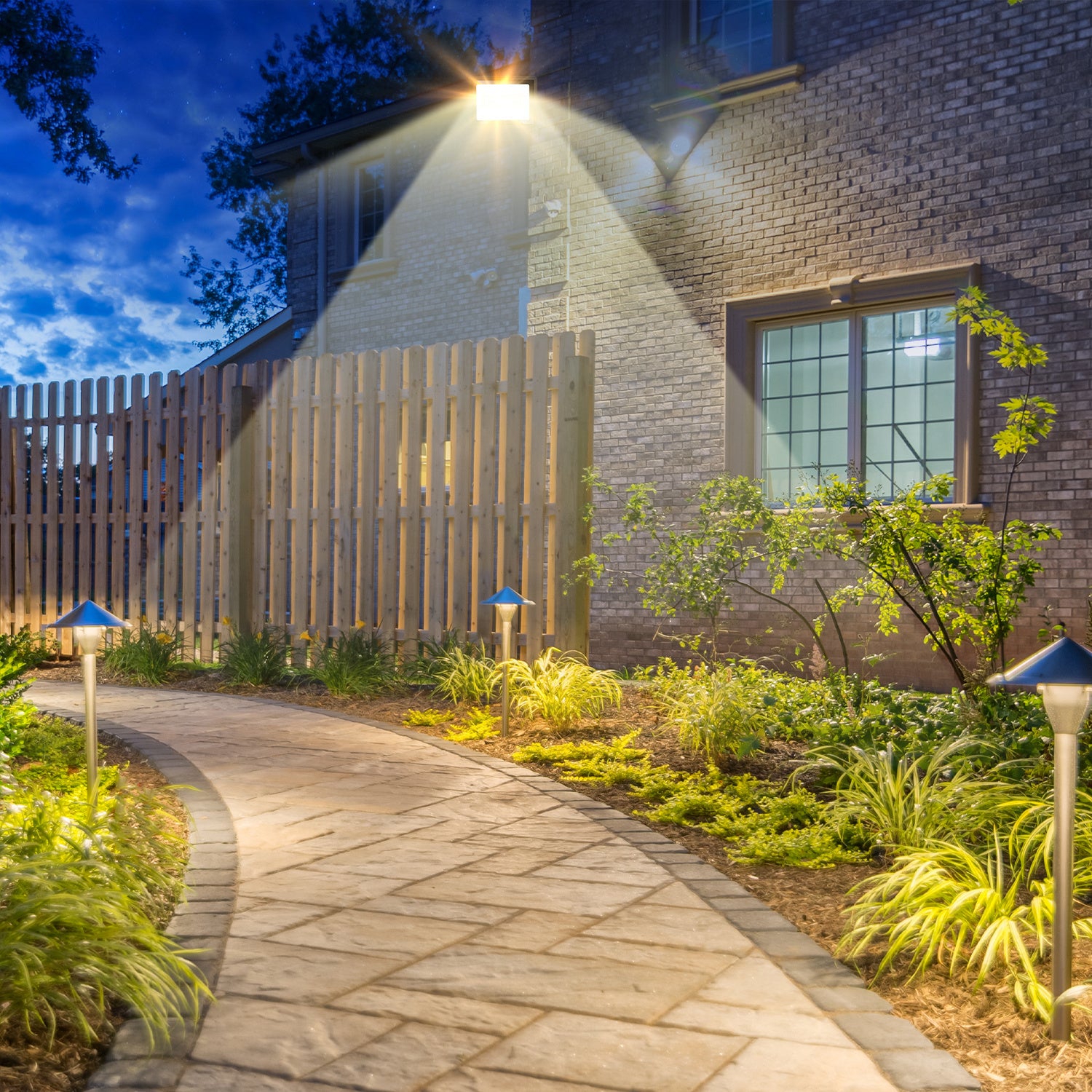 SWANEW LED Strahler Außen Dimmbar, LED Fluter 3000K/4000K/6500K, IP66 Wasserdicht Scheinwerfer (kein Stecker)