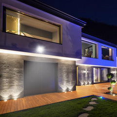 SWANEW LED Strahler, 20/30/50/100W LED Fluter, Warmweiß/Kaltweiß Außenstrahler, IP66 Scheinwerfer (kein Stecker)