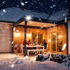 SWANEW 10-100W LED Strahler mit Bewegungsmelder, LED Fluter Kaltweiß Wandstrahler Außen IP66, Scheinwerfer, Gartenlampe, Baustrahler (kein Stecker)