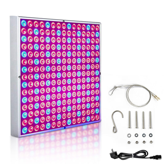 SWANEW 15W/45W LED Pflanzenlampe, Pflanzenlicht Quadrat, Vollspektrum LED-Wachstumslicht, Grow Light