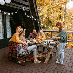 SWANEW PP Terrassenfliesen 30x30cm, Kunststoff-Bodenbelag, mit Klicksystem