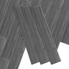 SWANEW PVC Bodenbelag Vinylboden Selbstklebend, Klebefliesen Boden, 91,44x15,24cm