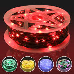 SWANEW LED Weihnachts Lichterkette, RGBIC Lichterkette, IP65, Für Innen & Außen