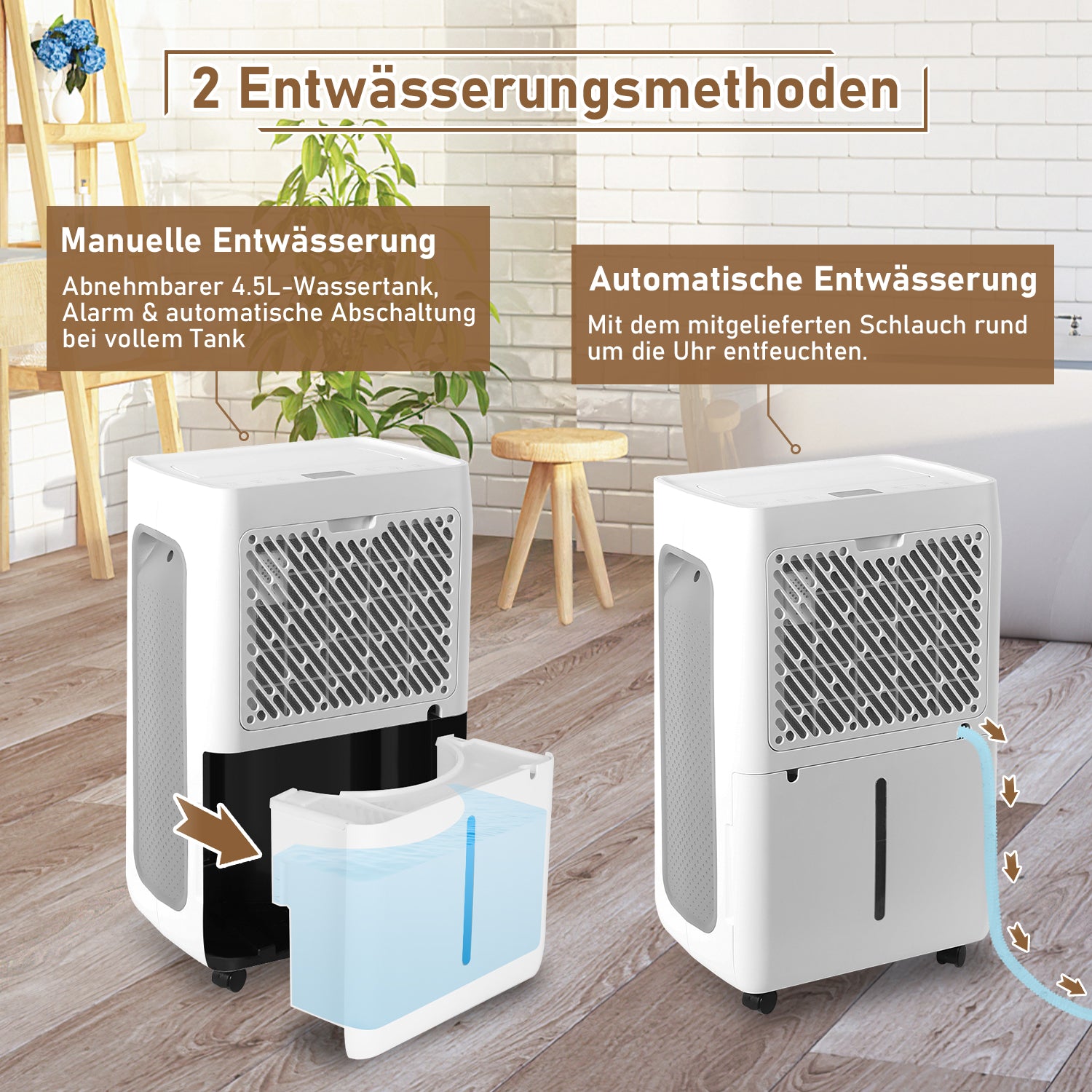 26L/Tag Luftentfeuchter Elektrisch
