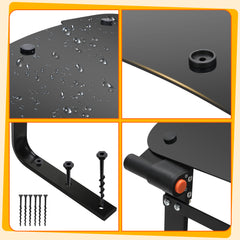 SWANEW Mähroboter Garage, Rasenmäher Garage mit Zusammenklappbar Dach, Regenschutz für Roboter-Rasenmäher