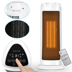 SWANEW Heizlüfter leise Weiß Heizung Konvektor 2000W Schnellheizer Angebot Heizgerät