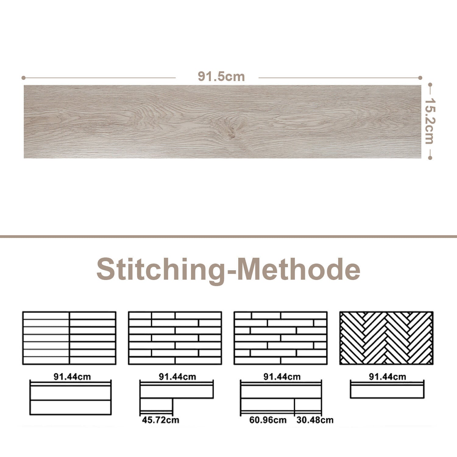 PVC Bodenbelag Selbstklebend