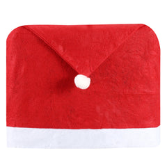 SWANEW 6/12er Set Weihnachten Stuhlhussen, Stuhlbezüge, stuhlüberzug Stretch