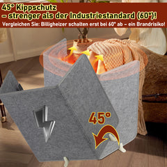 SWANEW Infrarot Panel Faltbares, Infrarotheizung, Rahmen bis 60 °C