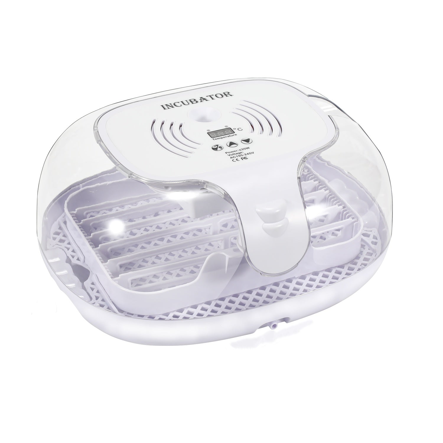 Brutautomat Vollautomatisch Inkubator für 16 Hühnereier