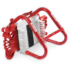 SWANEW 4,5m Faltbare Feuerleiter, EN1147 Zertifiziert, Rettungsleiter, Tragfähigkeit 450KG