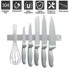 SWANEW Messerhalter Magnetleiste 304 Edelstahl magnetisch Messerleiste 40CM