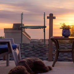 Balkontisch klappbar Hängetisch, klapptisch Balkongeländer, 3-Fach höhenverstellbarer balkontisch zum einhängen, 60 x 40 cm Halbrund Balkontisch klappbar Schwarz