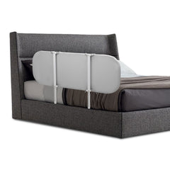 SWANEW 150cm Bettgitter, Klappbar, Kinderbettschutzgitter, Bettschutzgitter, Rausfallschutz