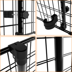 SWANEW Hundegitter Auto, Kofferraumgitter, Ausziehbar verstellbar