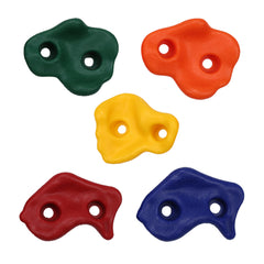 SWANEW 10 Stück Klettergriffe Boulderwand Klettersteine Robuste Bouldersteine Farbigen