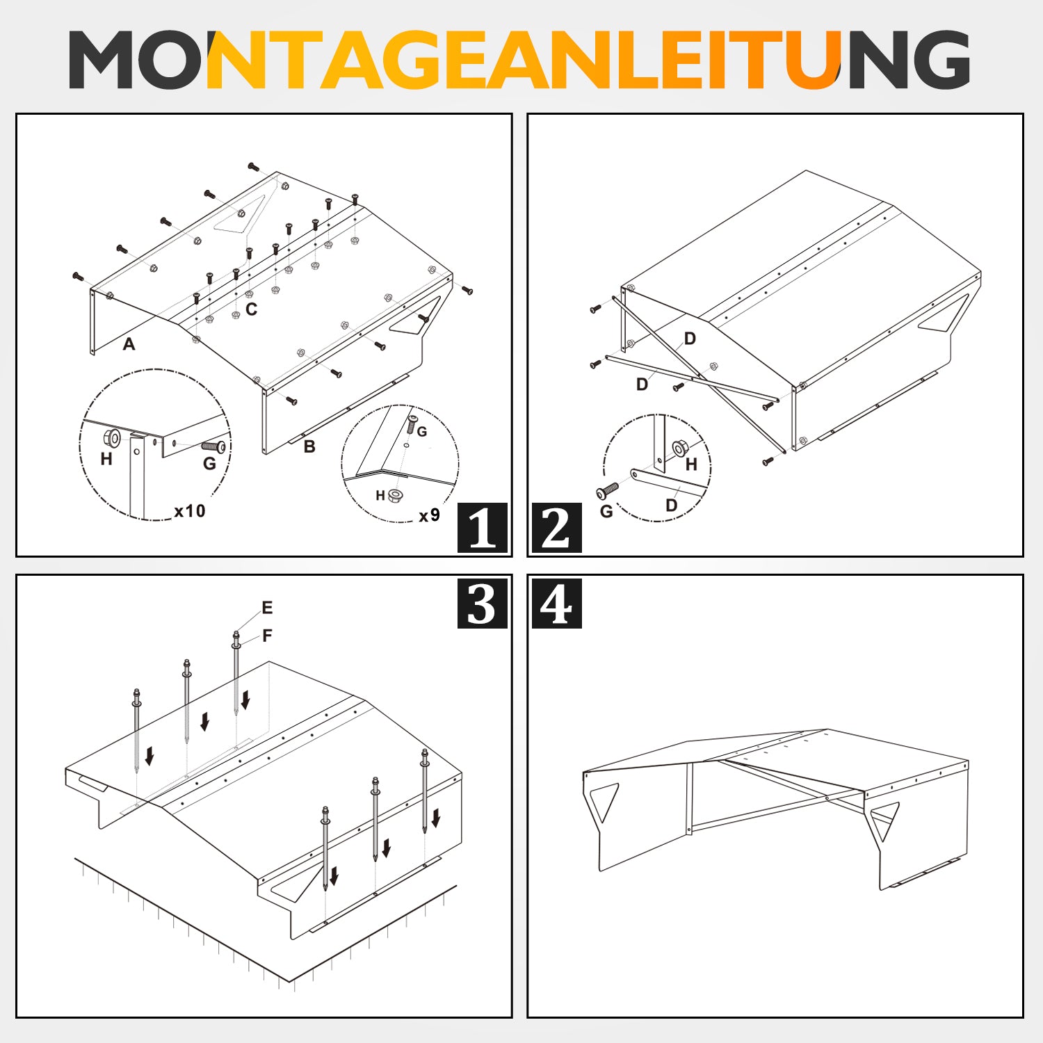 Mähroboter Garage