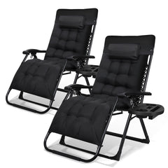 SWANEW Sonnenliege, Liegestuhl, klappbar Gartenstuhl, Relaxsessel Liege