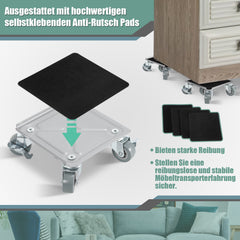 Möbelroller Set Max 600KG