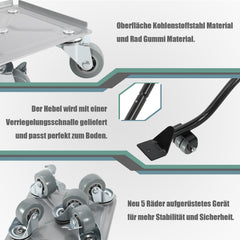 Möbelroller Set Max 600KG