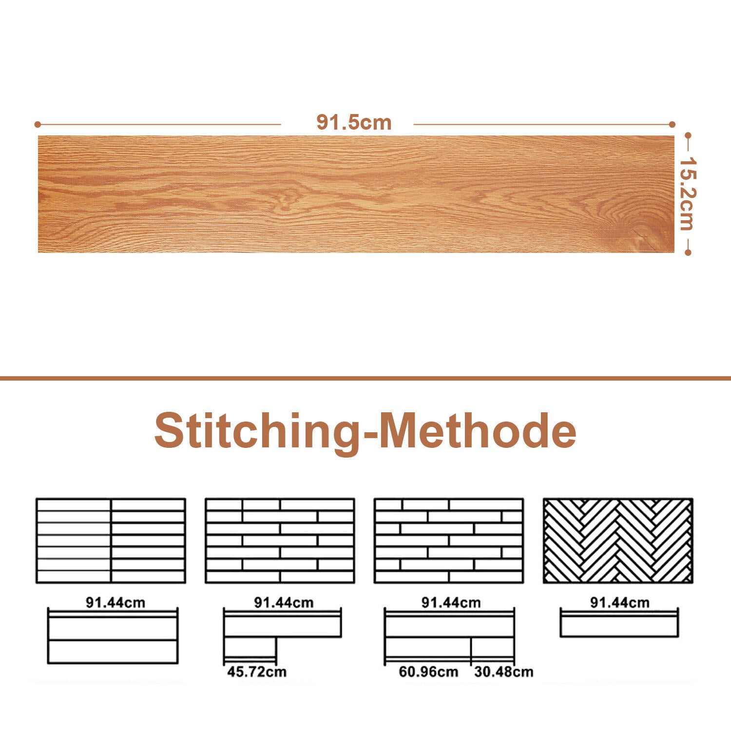 PVC Bodenbelag Selbstklebend