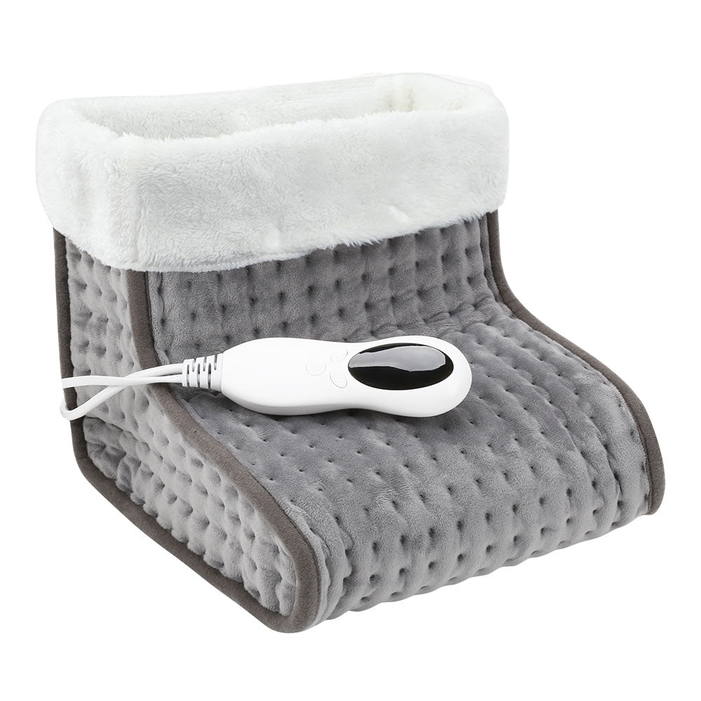 SWANEW Fußwärmer, Waschbarem, mit 10 Temperaturstufen, 45/90/120 Minuten Timer, Elektrische Fußheizung geeignet bis Schuhgröße 46