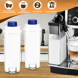 SWANEW Wasserfilter für DeLonghi DLS C002, Zubehör für Kompatibel mit DeLonghi-Modellen, ESAM, ECAM, BCO EC Kaffeevollautomaten
