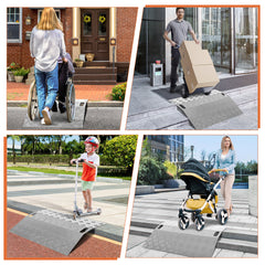 Türschwellenrampe aus Aluminium 60/80/100cm